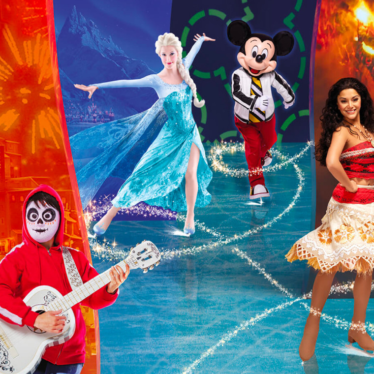 DISNEY SUR GLACE