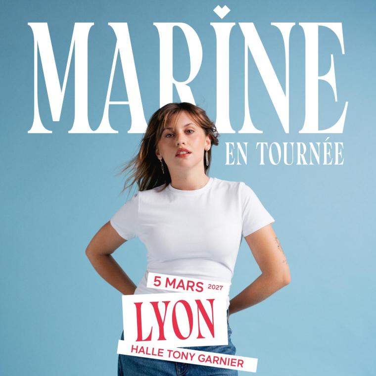 Marine en concert à la Halle Tony Garnier le Ven 5 mars