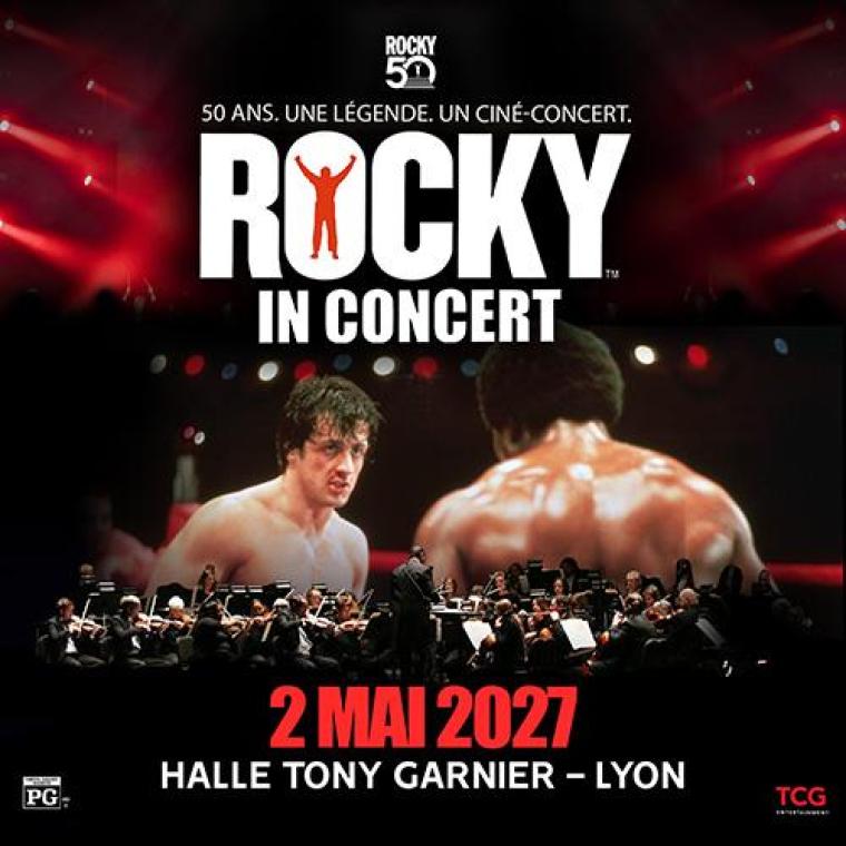 Rocky in Concert en concert à la Halle Tony Garnier le Dim 2 mai