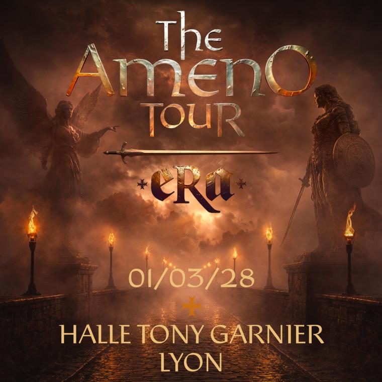 Affiche Era en concert à la Halle Tony Garnier
